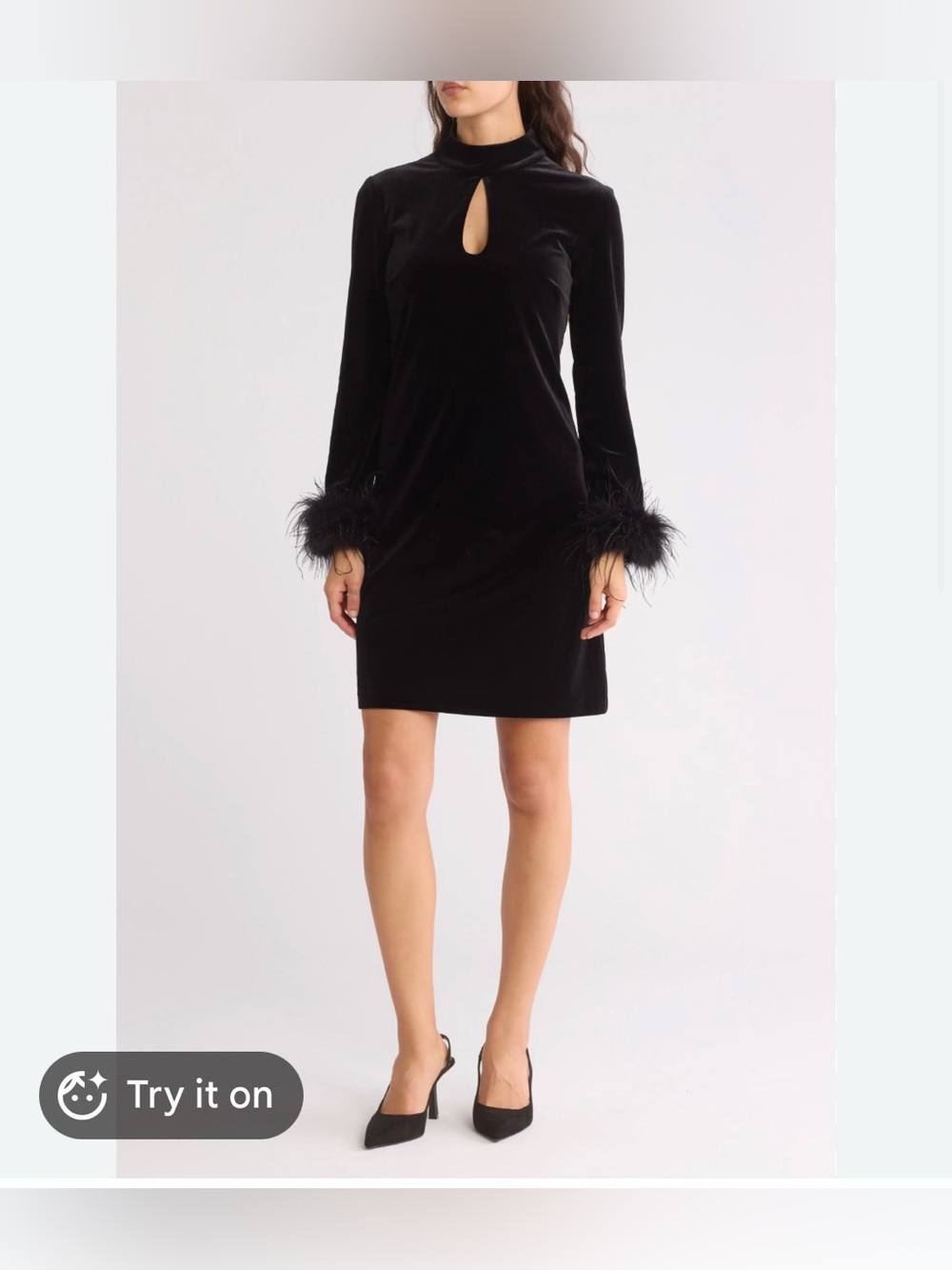 Eliza J Feather Dress